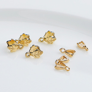 14K����ɫ���~�A�� diy�ֹ��������ӿ� ��ʯ���~�ӵ�����