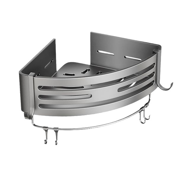 FUENTE Rack de almacenamiento de baño de fábrica ponche libre baño estante de la esquina cuarto de ducha inodoro triángulo rack