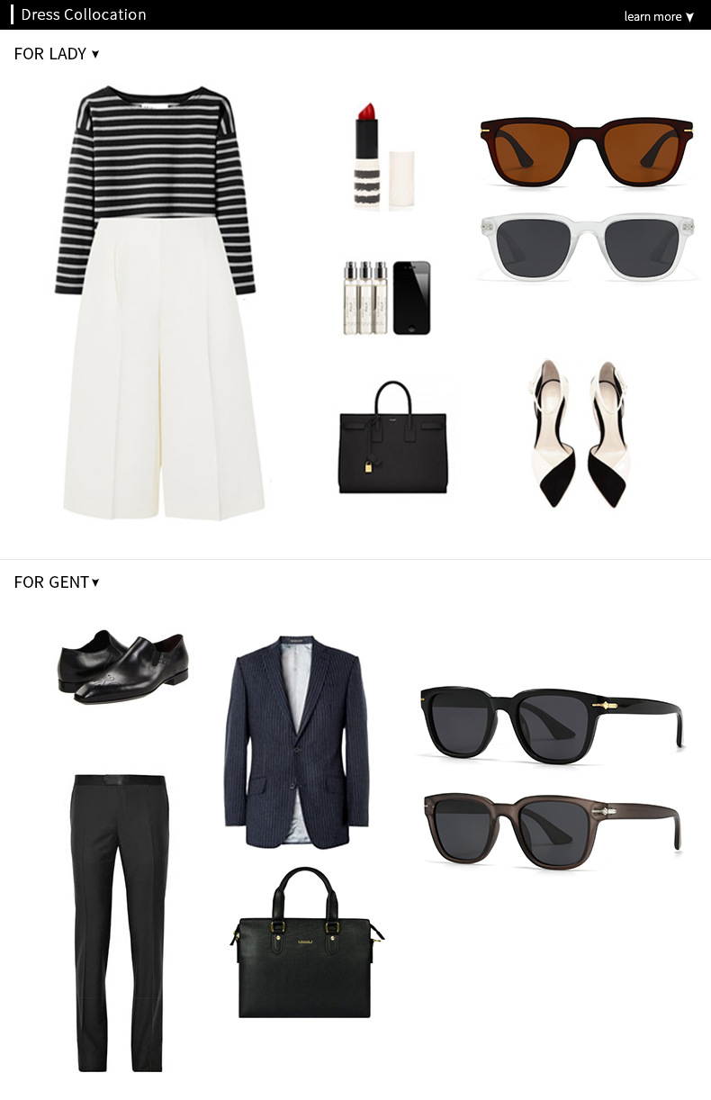 Square Polarised Sunglasses For Men And Women Large Frame Style_voghion.com