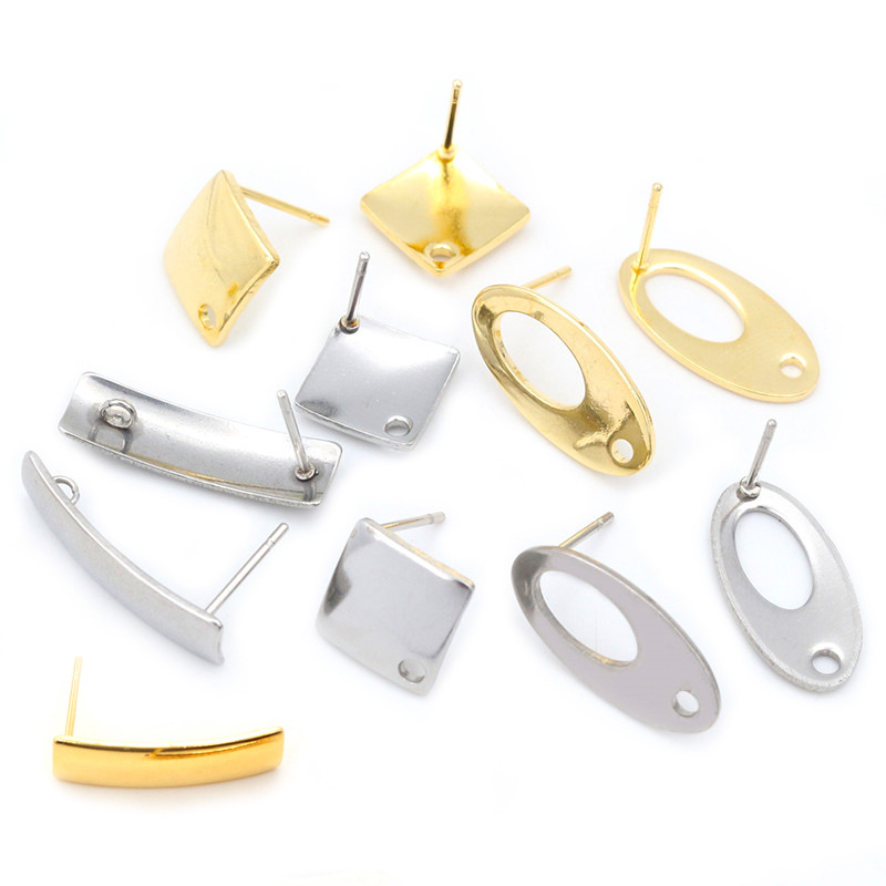 geometric earrings stainless steel