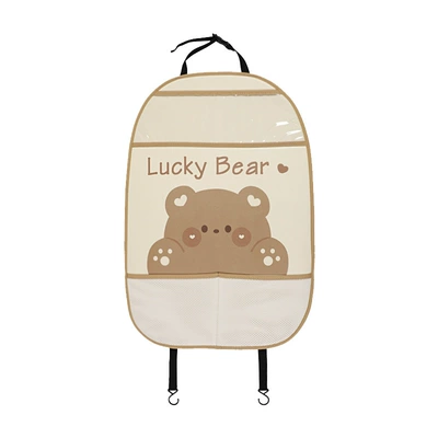 Rear Seat Use Cartoon Cute | Chair back anti-kick pad