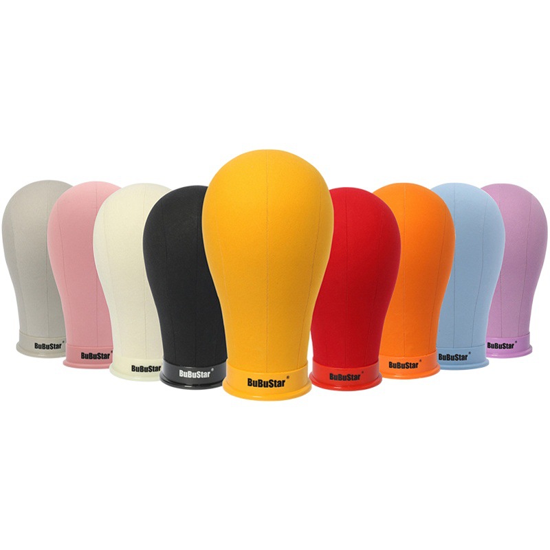 Colocar el cabello falso soporte lienzo cabeza molde cuidado falso modelo de modelado modelo de cabeza mesa de apoyo especial