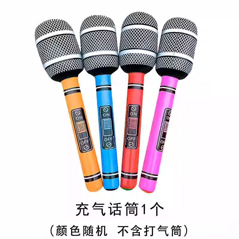 Micrófono inflable individual