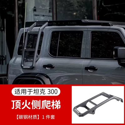 Big Surrounded | Front Bumper Rear Bumper Grille - tank-300-fuel-edition-exclusive-top-mounted-fire-escape-ladder-single-pack