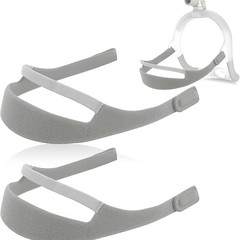 Airfit N30i および P30i に適した調節可能なヘッドバンド高品質の柔らかい弾性素材で漏れることなくフィットします。