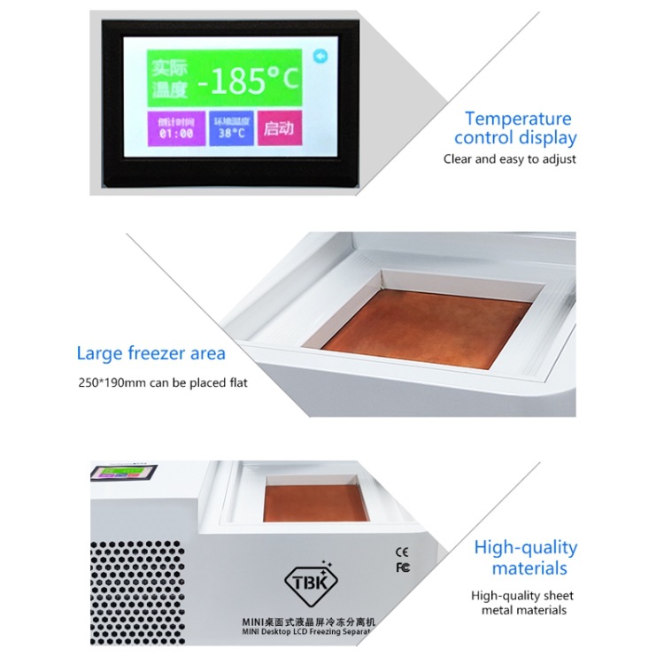 Separador de congelación profesional TBK - 578