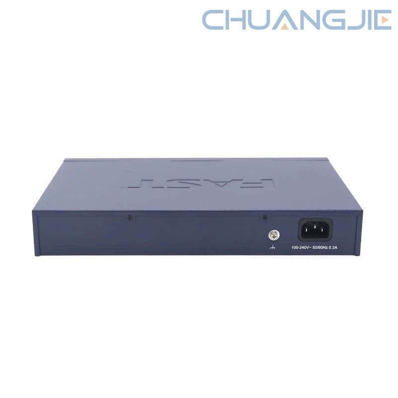 FAST Xunjie FCS1124D 24-порта 100-Мбит мониторинг безопасности специальный коммутатор Железная оболочка разделительный коммутатор