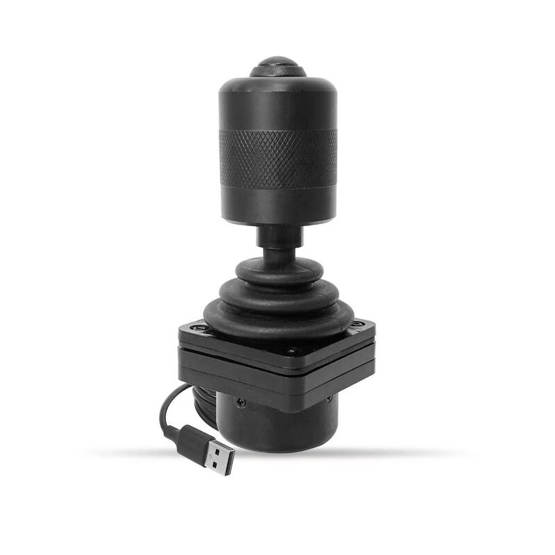 Jh40-Usb Joystick Rock Drilling Trolley Handle USB Signal Spring Return Dual-Axis/Three-Axis Small Size