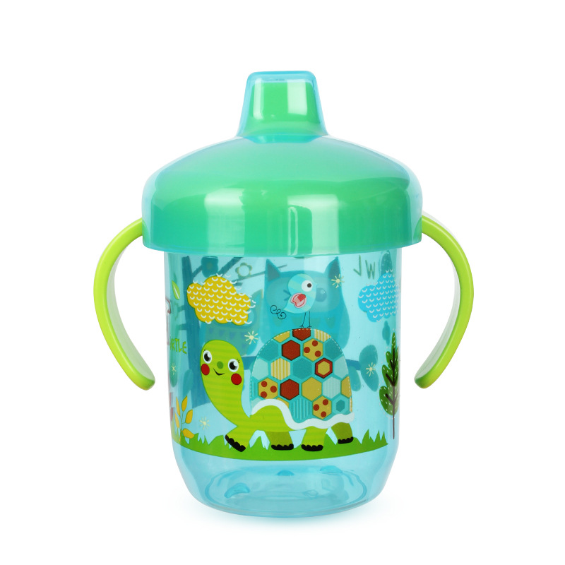 Fabricante de origen Taza de agua para niños Taza de pico de pato Taza de paja Taza de plástico Taza de agua 360 Serie completa de tazas para bebés