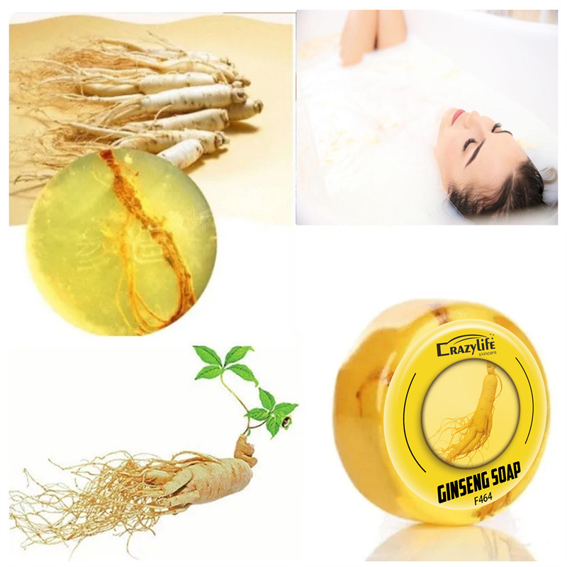 Crazylife Ginseng æterisk olie Sophora flavescens ansigtsrensende håndsæbe_voghion.com