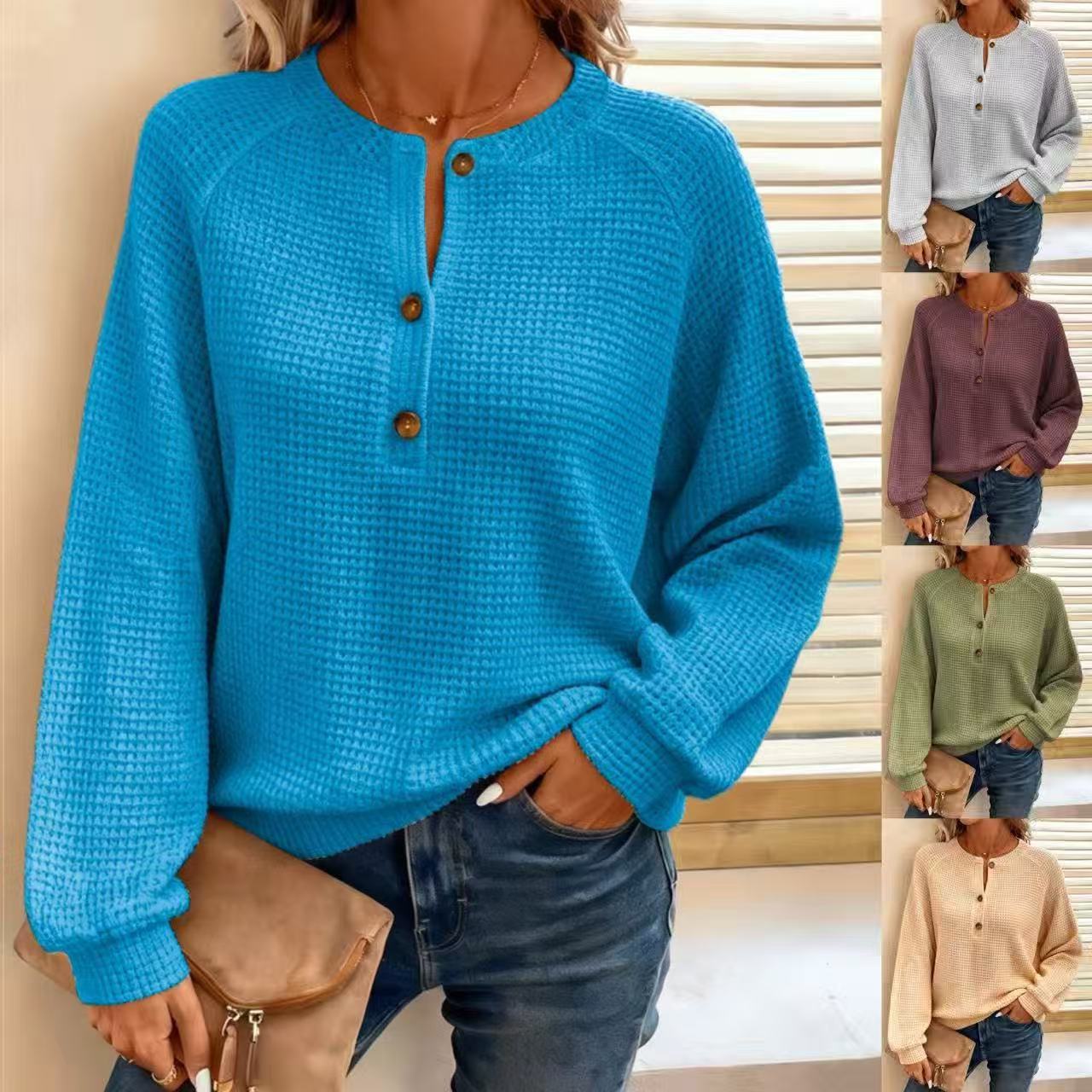 European And American Cross-border Autumn New Women's Casual Loose...