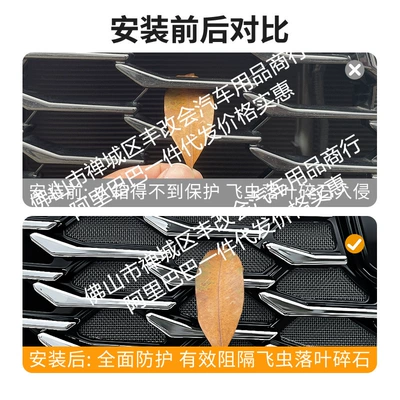 Automobile anti-insect net: Insect-Proof Net Front Grille Special