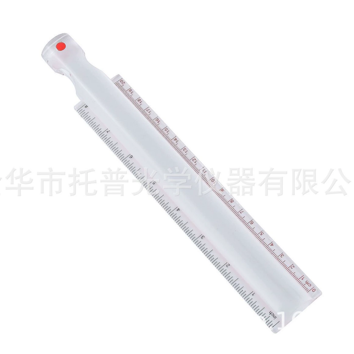 Фабрика прямых продаж линейка увеличительное стекло лупа с шкалой канцелярские принадлежности увеличенная линейка