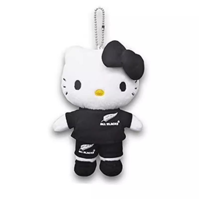 三丽鸥橄榄球款HelloKitty公仔可爱包包小挂件挂饰送闺蜜毛绒玩具|undefined