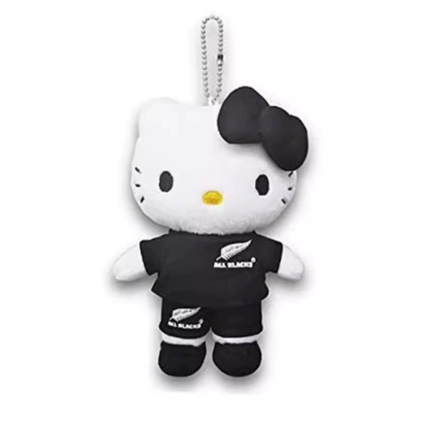 Брелок-подвеска Hello Kitty плюшевый, универсальный, маленький 2,8×2,2 см с металлическим карабином