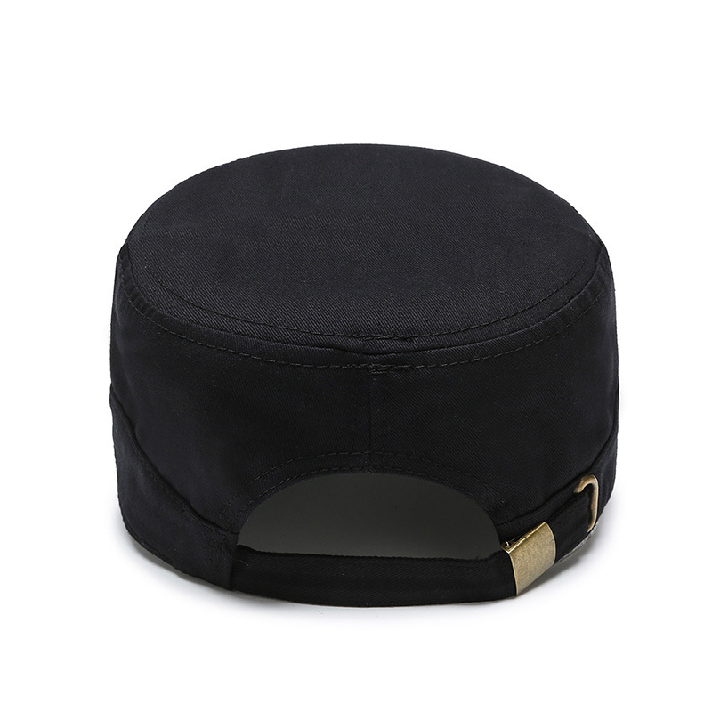 Nouveau haut noir pour hommes printemps et automne fl top version coréenne décontracté extérieur à bord court bec de canard quatre saisons à petit bord_voghion.com