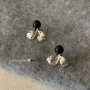 好看独特漂亮波点耳钉