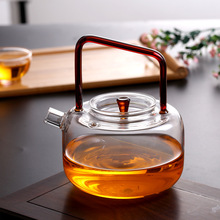 批发高硼硅玻璃煮茶壶烧水壶加厚提梁壶电陶炉专用沸水壶茶道茶具