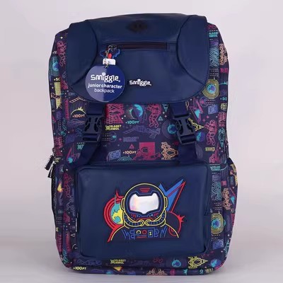 Australia smiggle mochila escolar para estudiantes de primaria y secundaria mochila para niños bolsa de ocio al aire libre mochila de dibujos animados de gran capacidad