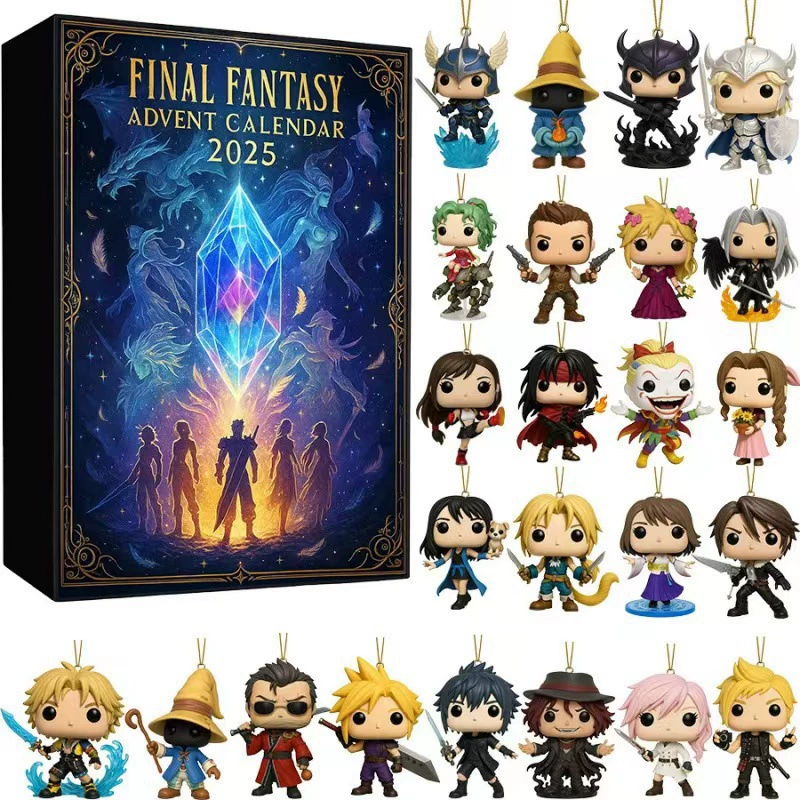 Кросс‑бордерский KPOP Blind Box 2025 календарь адвента Рождество Демон-охотник