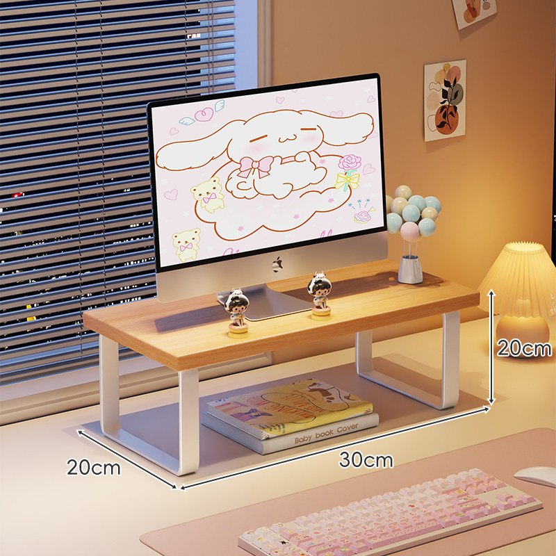 Soporte Elevador de Monitor, Elevador para Escritorio y Oficina