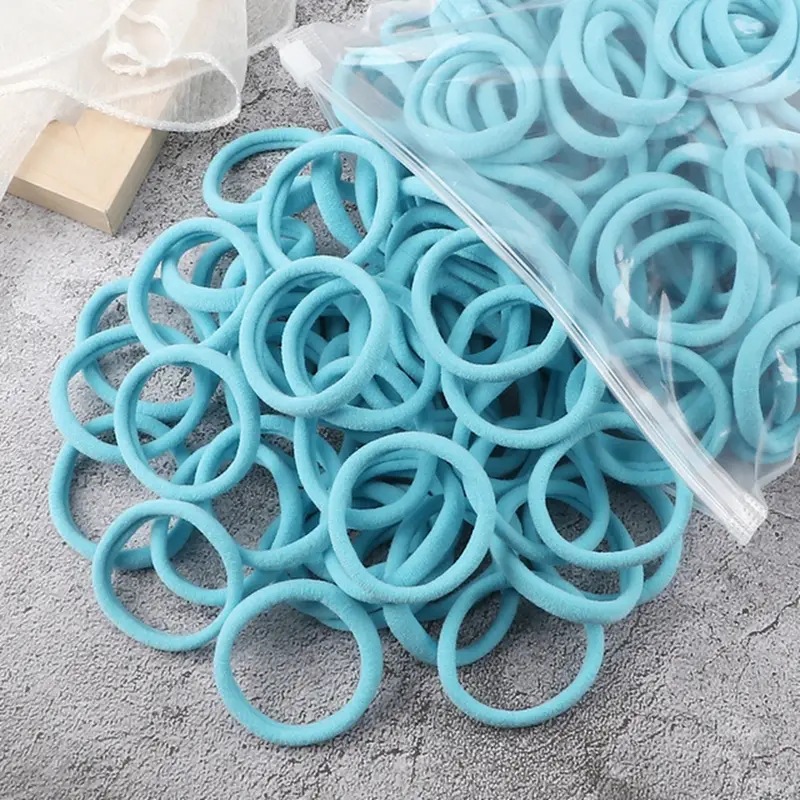 Women's Simple Style Commute Solid Color Cloth Hair Tie display picture 14