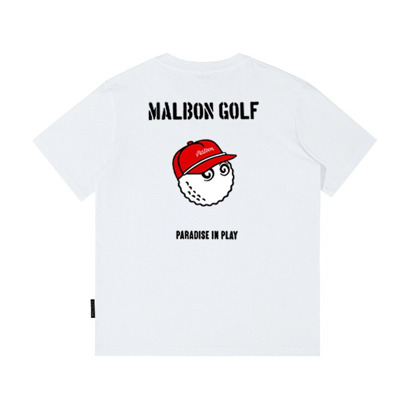 2024 New Men's and Women's Short-Sleeved T-Shirts Korean Golf Trendyy Casual Men's Tops Loose Youth Short-Sleeved