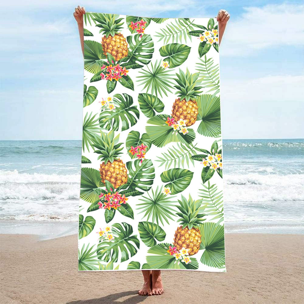 Quick dry double-sided beach cartoon cute bath towel, (Physicals), Amazon