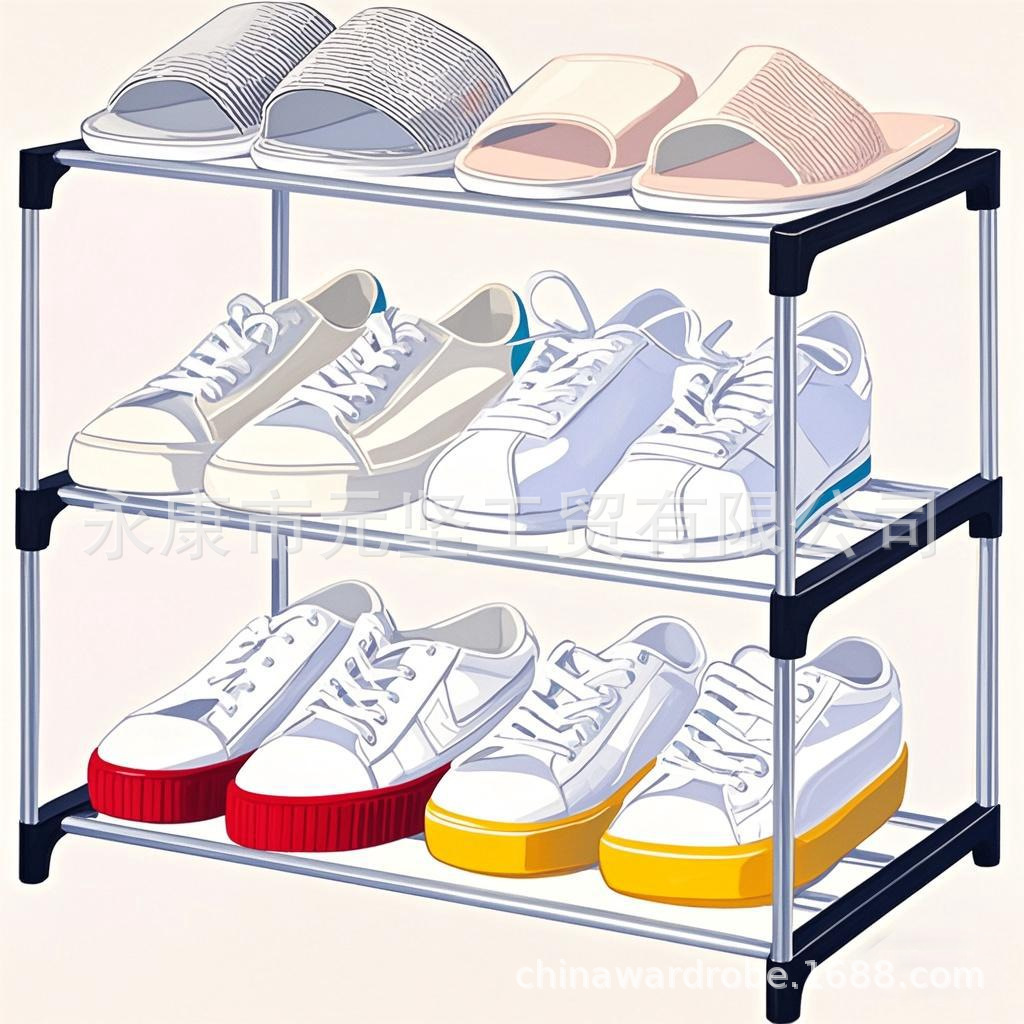 좁은 3단 신발장