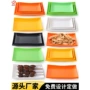 商用餐厅长方形塑料烧烤盘