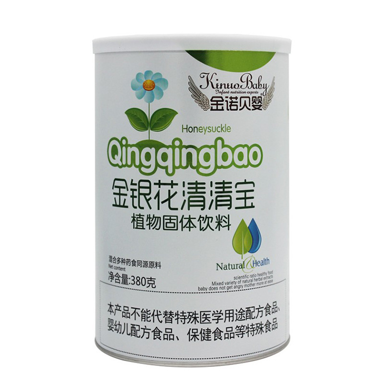 金諾貝ベビー金銀花清宝カルシウム鉄亜鉛蜂蜜菊清宝植物固体飲料380g缶|undefined