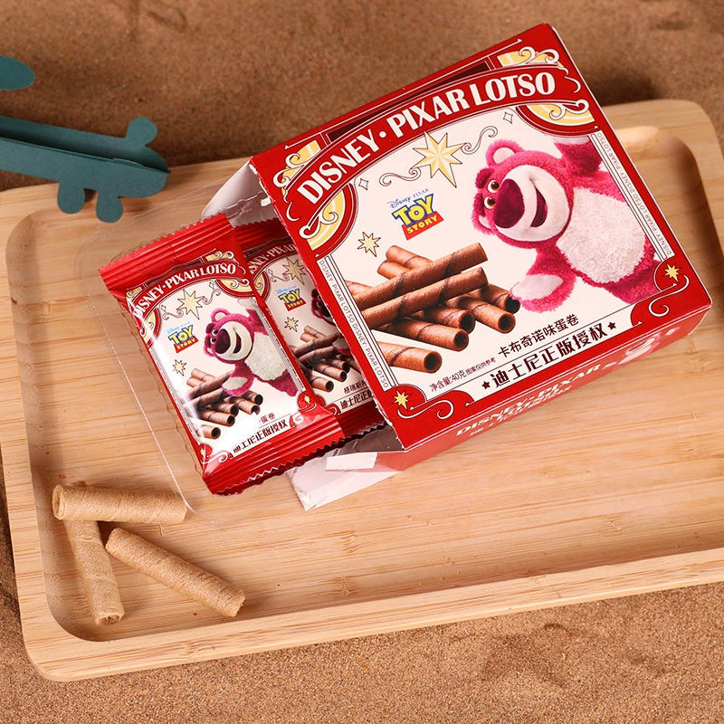 Snack (Disney·Pixar LOTSO) Cappuccino Egg Roll Cookies, gift pack 30–40 g