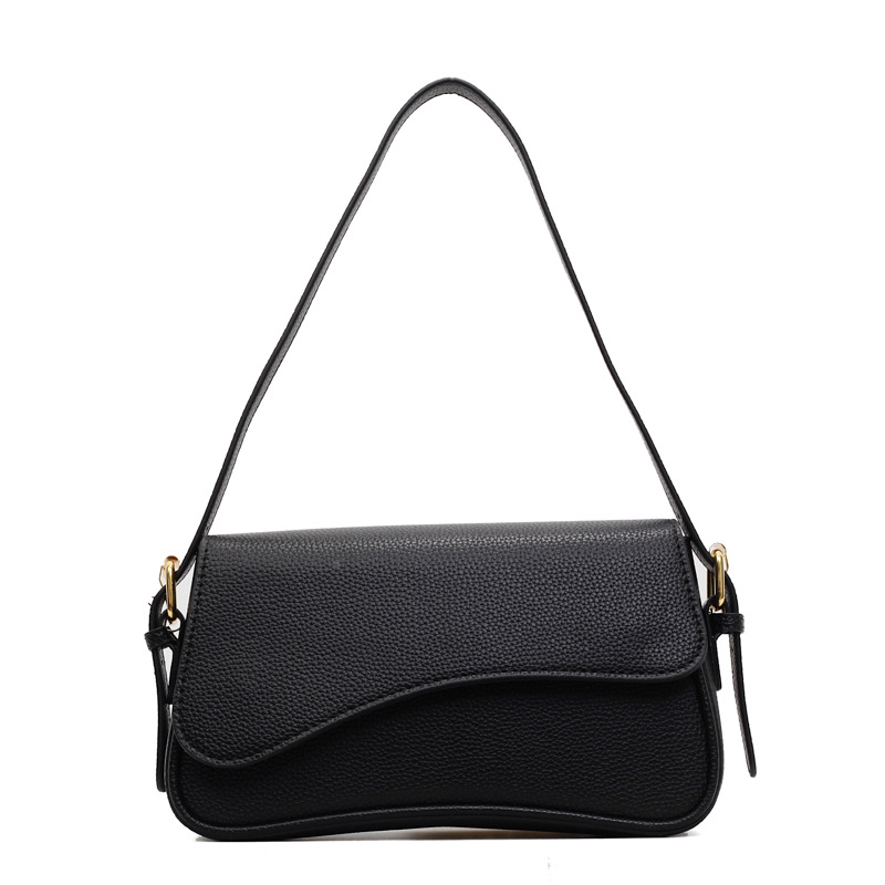 Bolso de textura transfronteriza 2025 verano nuevo bolso femenino moda patrón de lichi bolso de hombro simple bolso de mensajero de viaje