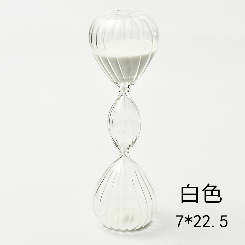 Vidrio creativo reloj de arena de tres capas arte reloj de arena temporizador personalidad nórdica decoración del hogar fábrica al por mayor