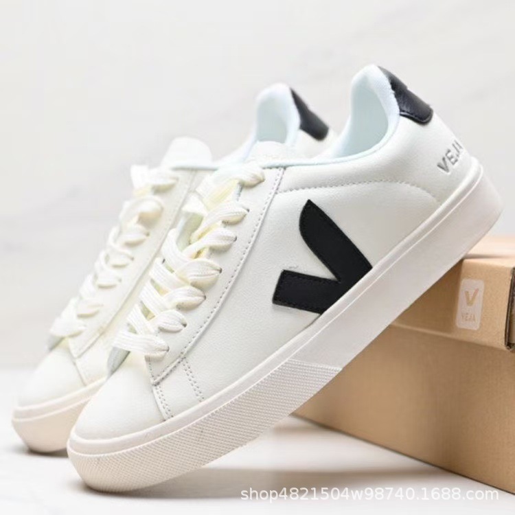フランス Veja ホワイトシューズ V 字型男性と女性のカップルシューズ通気性のあるカジュアルスニーカー多用途の白い靴|undefined