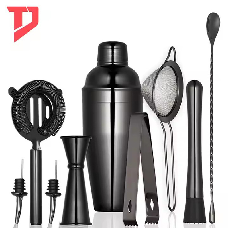 Acero inoxidable coctelera traje bar coctelera Shaker traje