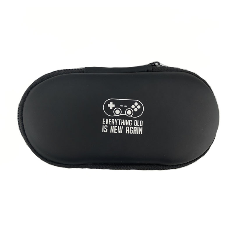 游戏手柄保护包黑色简约拉链防水保护防震 防压EVA游戏手柄收纳包