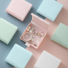 Handheld sophisticated small storage system, minimalistic earrings, jewelry, brand accessory, sanitary pads, storage box