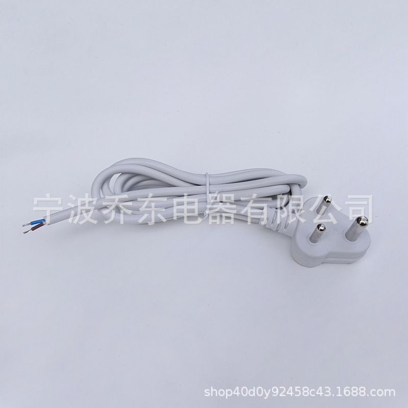 厂家供应 南非电源线 印度插头线 大南非小南非插头 电源连接配线