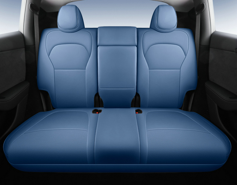 [Cross-border Exclusive] Applicable to Tesla's New ModelY Seat Cover Four Seasons Universal All-inclusive Nappa Leather