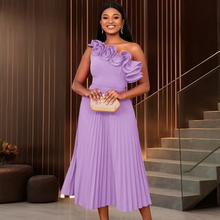 AM030113�μ�б�I�����B��ȹ �Ɍ������ɫ����ȹ Party dress