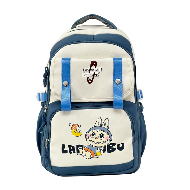 Fashionable school bag, capacious high quality backpack for leisure
