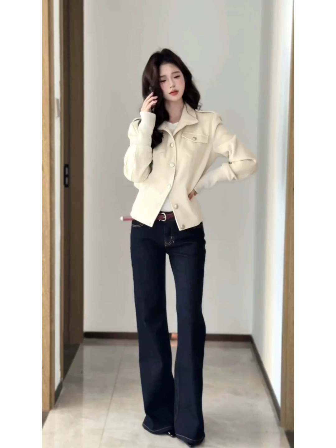 Autumn brand design jacket, slim fit