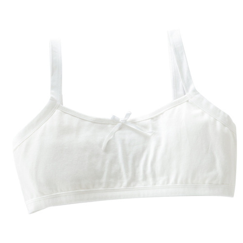 Girls' underwear, anti-bulge sling bra, pure cotton vest, developmental girl, primary and secondary school student tube top