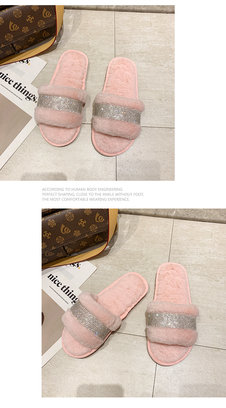 Scarpe da casa da donna, comode, antiscivolo, lavabili in lavatrice, estive, aperte in velluto, a punta aperta, per interni ed esterni_voghion.com