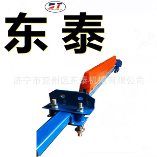 厂家定制皮带机头部一级聚氨酯清扫器刮刀 二级P型合金橡胶清扫器