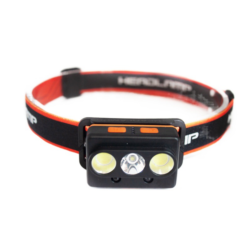 Electromagnetic magnetic induction travel lantern, flashlight