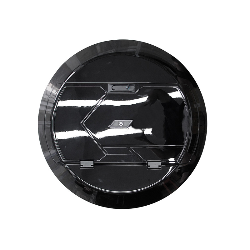 Suitable for the New Land Rover Defender Spare Tire Cover 90/110/130 Rear Tailgate All Black Spare Tire Cover Spare Tire Shell Modification