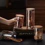 储存罐咖啡豆玻璃