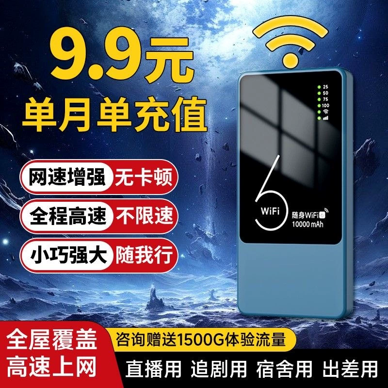 Портативный Wi-Fi роутер с пауэрбанком 2 в 1 беспроводной